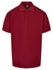 Urban Classics Polo Shirt in brickred
