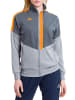 erima Squad Worker Jacke in slate grey/monument grey/new orange