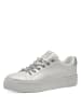 Tamaris Plateau Schnürschuhe in Weiß