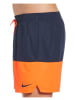 Fred Perry Badeshorts in Marineblau / Orange