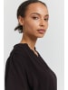 ICHI Langarmbluse IHGELLA LS - 20116102  Bluse mit dezentem Streifenmuster in schwarz