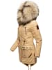 Navahoo Wintermantel Honigfee in Beige