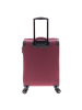 Gladiator 4700 4 Rollen Kabinentrolley 55 cm mit Dehnfalte red