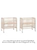 fillikid 2in1 Beistellbett, Stubenbett Nino (auch in beige