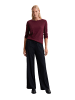 Marc O'Polo Strickpullover slim in aubergine red