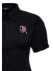 Queen Kerosin Queen Kerosin Bluse Cherry in schwarz