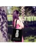 Mr. & Mrs. Panda tote bag Pinguin Karate mit Spruch in Schwarz