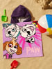 Paw Patrol Paw Patrol Badeponcho Handtuch Badetuch mit Kapuze 50 x 100 cm in lila