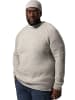 STHUGE Pullover in grau melange