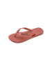 Havaianas Slipper mit Metallic-Logo-Aufdruck Canyon Clay