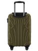 suitline Handgepäckkoffer 55x35x20 cm Carry-On 55cm Hartschale 34 L in Avocado