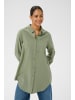 Kaffe Langarm - Hemd KAnaya Loose fit in Sea Spray