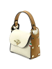 Florence Florence Umhängetasche Leder beige, tan ca. 19cm
