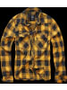 Brandit Hemd "Check Shirt Long Sleeve" in Gelb