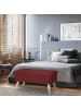 relaxdays Sitzbank in Dunkelrot - (B)77x (H)39 x (T)39 cm