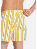 Gassa d’Amante Badeshorts Riccione in Gelb-weiss