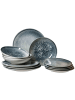 Ritzenhoff & Breker 12er Set Teller-Set Grana in grau