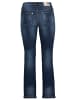 sheego by Joe Browns Bootcut-Jeans in dark blue denim