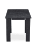 B&D Home Ausziehtisch LIVIUS in Marmor-Schwarz