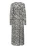 Kaffe Kleid KAjodie Loose fit in Black Oyster/Moonstruck Animal