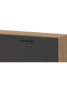 Inn.Furn TV-Lowboard in grau und Artisan Eiche 176 cm, TV Unterteil hängend oder stehend