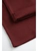 Coccodrillo Gerippte Leggings mit langem Bein in dunkelrot