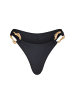 Moda Minx Bikinihose Irregular Hoop in Black