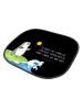 Mr. & Mrs. Panda Autosonnenschutz Pinguin Surfer mit Spruch in Schwarz