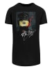 F4NT4STIC Long Cut T-Shirt DC Comics Superhelden Batman Signature Painting in schwarz