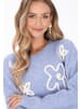 IZIA Women Sweater in light blue