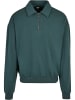 Urban Classics Urban Classics Herren Shirt Collar Crew in bottlegreen