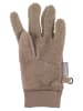 Sterntaler Fingerhandschuhe in braun mel.