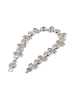 faina Women Bracelet With Rhinestones in Silver