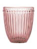 Greengate Wasserglas Alice in pale pink