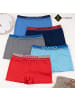 LOREZA 10er Set Boxershorts - Kariert - Bunt