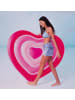 Intex Luftmatratze in Herzform LOVE in Rosa, (B) 25 x (H) 155 x (L) 135 cm