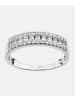 Diamant L'éternel Eternity-Ring aus 375 Weißgold mit Zirkonia