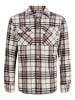 Jack & Jones Flanellhemd in Mocha Bisque