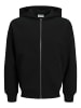 JACK & JONES Junior Kapuzenjacke in Black