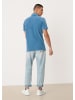 s.Oliver Polo-Shirt in 6490_azurblau