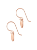 Elli Ohrringe 925 Sterling Silber Kreis, Geo in Rosegold