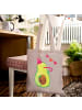 Mr. & Mrs. Panda Tragetasche Avocado Party ohne Spruch in Braun Pastell