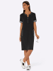 creation L Jerseykleid in schwarz
