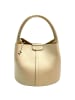 Florence Florence Umhängetasche Leder beige ca. 26cm