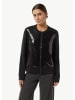 comma Sweatshirt Jacke in 9999_schwarz