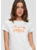 QS T-Shirt in 01D1_weiß