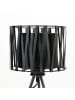 Licht-Erlebnisse Tischlampe (B)20 x (L)20 x (H)35 cm in SchwarzSchwarz
