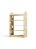 BusyKids Garderobenregal in Natur 120 x 75 x 41 cm