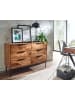 KADIMA DESIGN Kommode Flurschrank | Sheesham, 117x80x42cm, Industrial