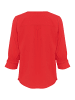 Kaffe Langarm-Bluse KAlinda in True Red